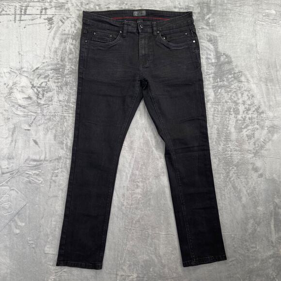 Steve's Jeans Men's Black Slim Fit Jeans Size 32/32 Cotton Blend #534424 - Picture 1 of 8
